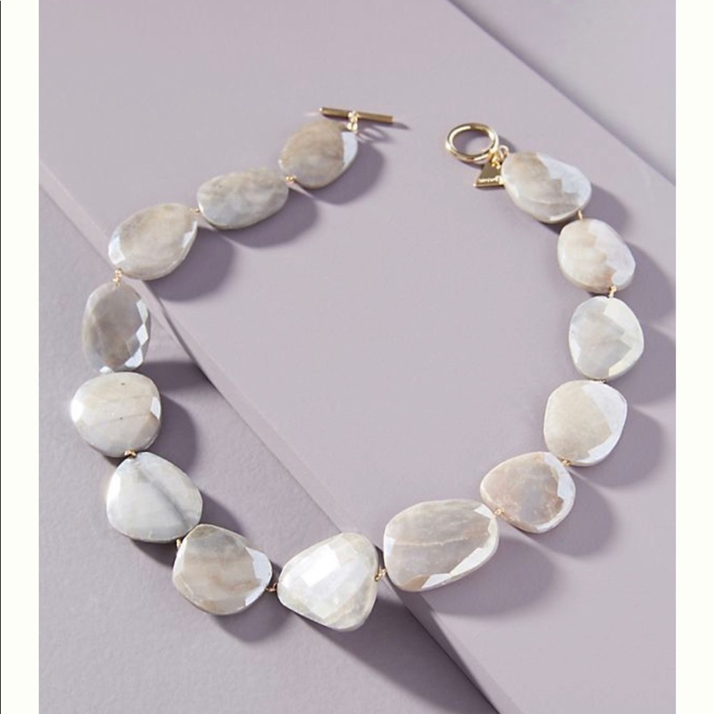 NWT 🌙 ANTHRO Mirah moonstone necklace 🌙